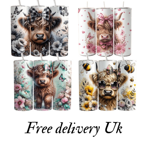 Highland cow handmade - cow,