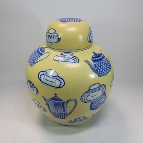 Vintage decorative ginger jar - ginger,