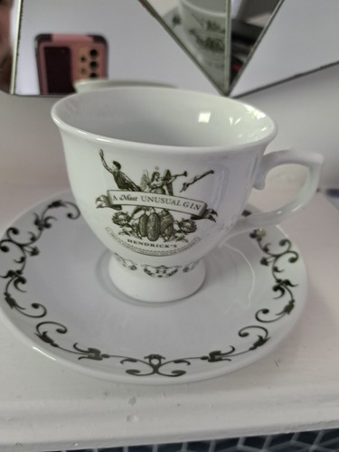 Hendrick gin teacup and - hendrick's,