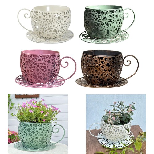 Planter pot teacup flower - teacup,