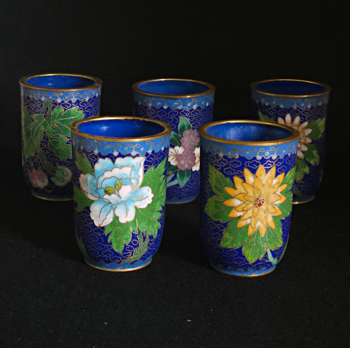 Vintage chinese cloisonne - chinese,