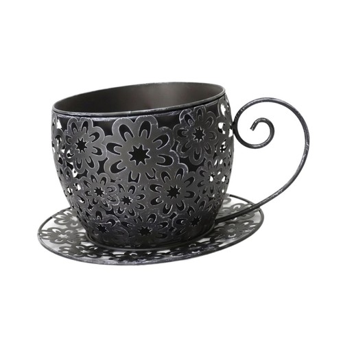 Cute flower planter - flower, teacup